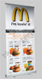 aluminum pull up stand