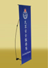 Plastic L shape stand