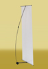 Plastic L shape stand